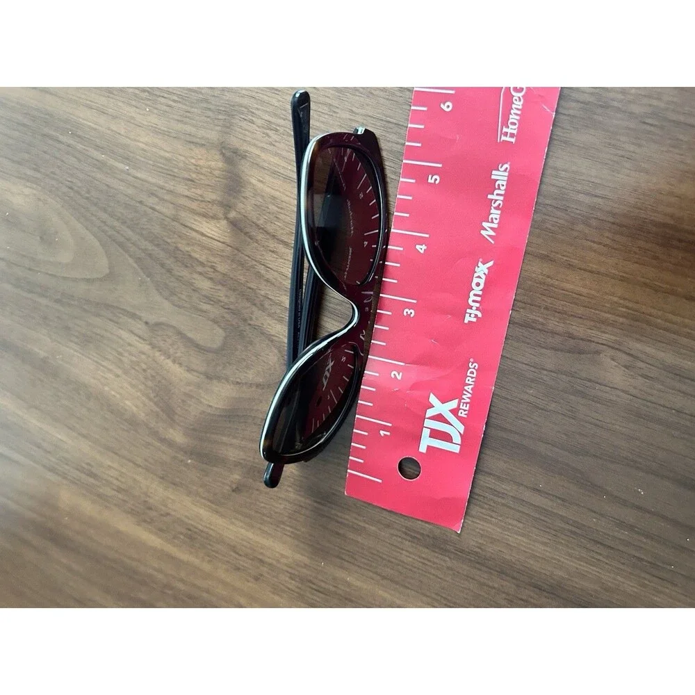 Kenneth Cole KC7145 Women's Cat Eye Sunglasses Black/Brown Tinted 55-22 140mm